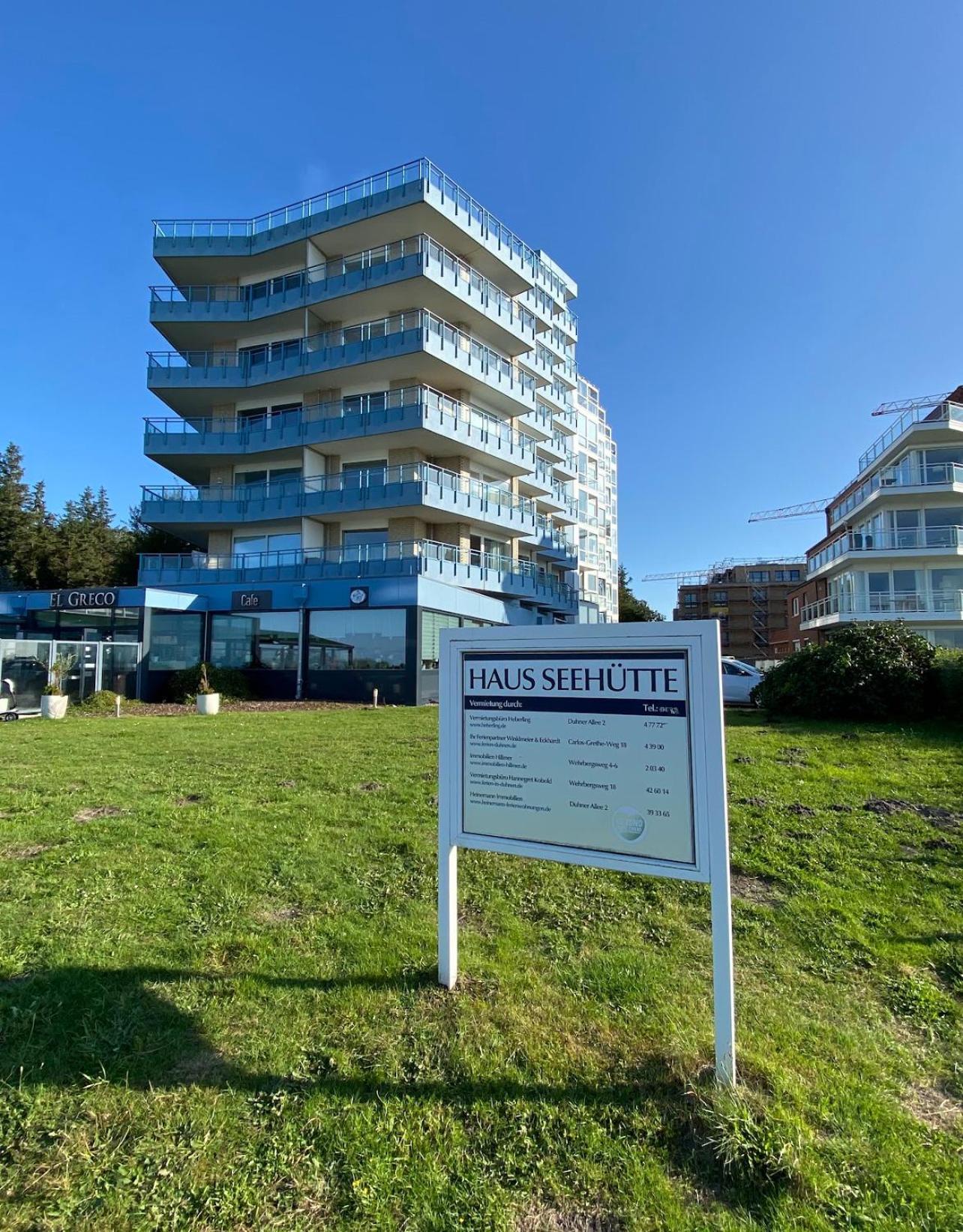 Traumhafte Ferienwohnung - Direkter Meerblick - 50M Zum Strand In Cuxhaven Duhnen In 1A Lage Im Haus Seehuette Luaran gambar